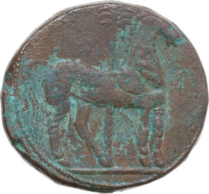 reverse: Zeugitania, Carthage. Reduced BI 3 Shekel, 264-241 BC