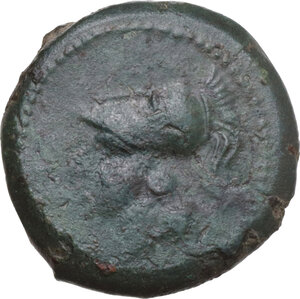 obverse: Samnium, Southern Latium and Northern Campania, Teanum Sidicinum. AE 22 mm. c. 265-240 BC