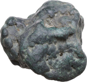 obverse: Aes Premonetale. Aes Rude. Large lump, 8th-4th century BC. Dimensions: 46 x 42 x 29 mm