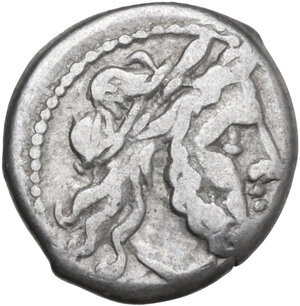 obverse: Anonymous. AR Victoriatus, uncertain Campanian mints, 214-211 BC