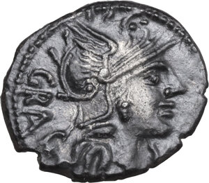 obverse: L. Antestius Gragulus. AR Denarius, 136 BC