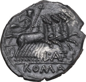 reverse: L. Antestius Gragulus. AR Denarius, 136 BC