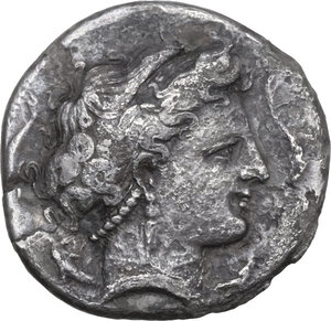 obverse: Central and Southern Campania, Neapolis. AR Nomos, c. 320-300 BC