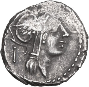 obverse: D. Junius Silanus L.f. AR Denarius, 91 BC