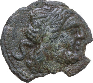 obverse: Anonymous. AE Semis, 91 BC