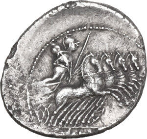 reverse: C. Vibius Pansa. AR Denarius, 90 BC