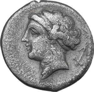 obverse: Central and Southern Campania, Neapolis. AR Didrachm, c. 320-300 BC