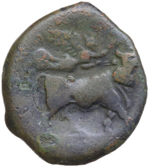 reverse: Central and Southern Campania, Neapolis. AE 20.5 mm. c. 270-250 BC