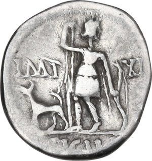 reverse: Augustus (27 BC - 14 AD). AR Denarius. Lugdunum mint