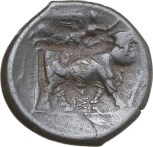 reverse: Central and Southern Campania, Neapolis. AE 20 mm, 275-250 BC