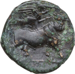 reverse: Central and Southern Campania, Neapolis. AE 18.5 mm, c. 275-250 BC