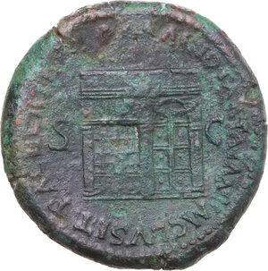 reverse: Nero (54-68). AE Sestertius, Rome mint, 62-68