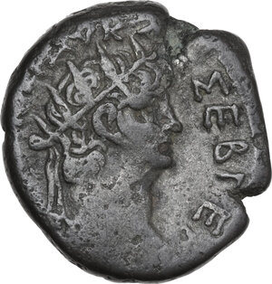 obverse: Nero (54 68). BI Tetradrachm, Alexandria mint (Egypt), dated RY 12 (65-66)