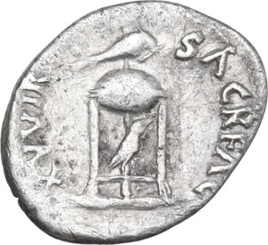 reverse: Vitellius (69 AD). AR Denarius, 69 AD