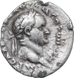 obverse: Vespasian (69-79). AR Denarius, Rome mint, 73 AD