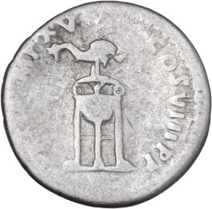 reverse: Titus (79-81). AR Denarius, Rome mint, 80 AD