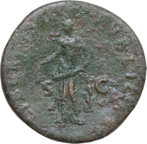 reverse: Nerva (96-98). AE Sestertius, Rome mint, 97 AD