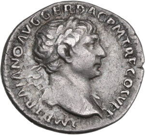 obverse: Trajan. Denarius, Rome mint, 103-111