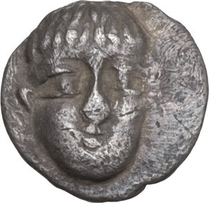 obverse: Central and Southern Campania, Phistelia. AR Obol, c. 325-275 BC