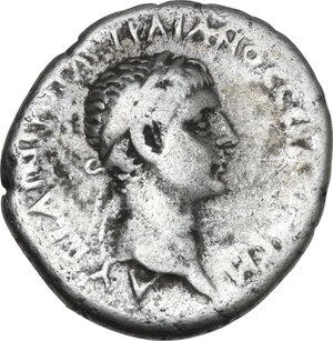 obverse: Trajan (98-117). AR Didrachm, Caesarea mint (Cappadocia), dated COS II (98-99)