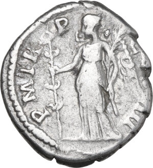 reverse: Hadrian (117-138). AR Denarius, Rome mint, 121-123