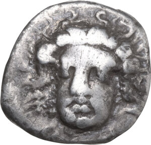 obverse: Central and Southern Campania, Phistelia. AR Obol, 325-275 BC