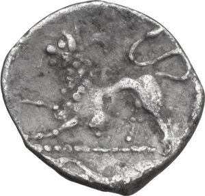 reverse: Central and Southern Campania, Phistelia. AR Obol, 325-275 BC