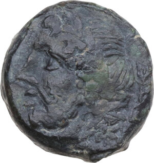 obverse: Northern Apulia, Arpi. AE 15 mm, 325-275 BC