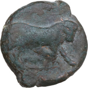 obverse: Northern Apulia, Arpi. AE 24 mm, 275-250 BC