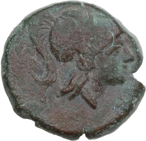 obverse: Northern Apulia, Arpi. AE 16 mm, 215-212 BC