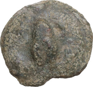 obverse: Northern Apulia, Luceria. Light series. AE Cast Uncia, c. 217-212 BC