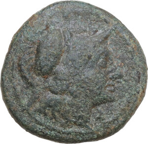 obverse: Northern Apulia, Teate. AE Teruncia, 225-200 BC