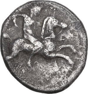 obverse: Southern Apulia, Tarentum. AR Nomos, 425-380 BC