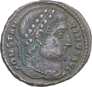 obverse: Constantine I (307-337). AE 20 mm Thessalonica mint, 326-328