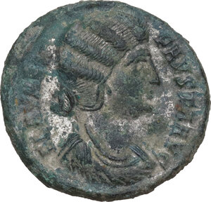 obverse: Fausta, wife of Constantine I (307-326). AE 19 mm, Heraclea mint, 325-326