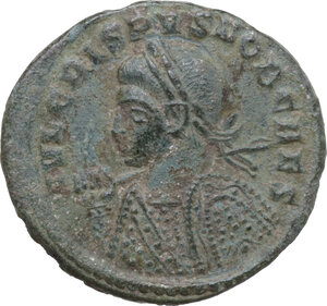 obverse: Crispus (317-326). AE 20 mm, Treveri mint, 323 AD