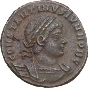 obverse: Constantine II as Caesar (317-337). AE 17 mm, Antioch mint, 330-335