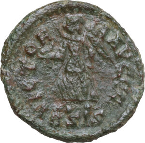 reverse: Valentinian II (375-392). AE 13.5mm, Siscia mint, 384-387