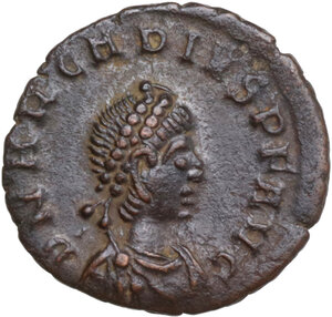 obverse: Arcadius (383-408). AE 14mm, Cyzicus mint, 388-392