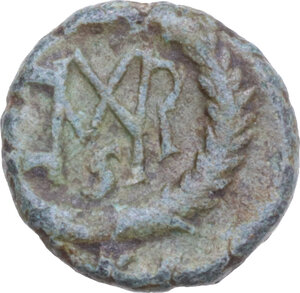 reverse: Marcian (450-457). AE 12 mm, Nicomedia mint (?)