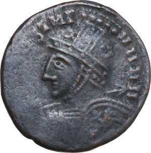 obverse: Uncertain Germanic tribe. Pseudo-Imperial coinage. . AE, Barbaric imitation