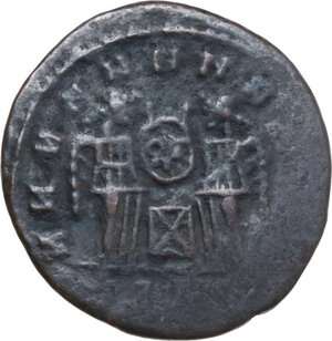 reverse: Uncertain Germanic tribe. Pseudo-Imperial coinage. . AE, Barbaric imitation