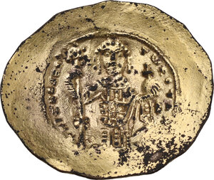 reverse: Nicephorus III Botaniates (1078-1081). Gilded Histamenon Nomisma, Constantinople mint