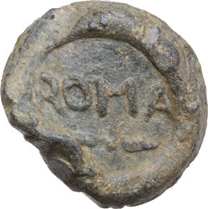 obverse: Leads from Ancient and Medieval World. PB Tessera or seal