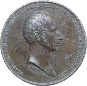 obverse: Austria. Rudolph von Wrbna-Freudenthal (1761-1823), Austrian official. Lead Medal