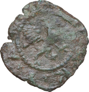 reverse: Italy . Republic (1139-1339). AE Quartaro, Genova