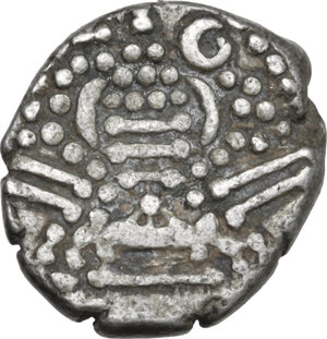 reverse: India. Post-Gupta (Chaulukya-Paramara). AR Drachm, c. 950-1050 AD