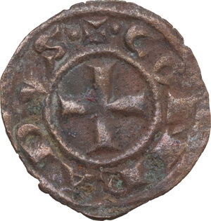 obverse: Italy. Conrad I (1250-1254). BI Denaro, Brindisi mint