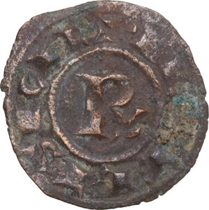 reverse: Italy. Conrad I (1250-1254). BI Denaro, Brindisi mint