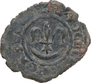 reverse: Italy. Carlo I d Angiò (1266 -1282). BI Denaro, Brindisi mint